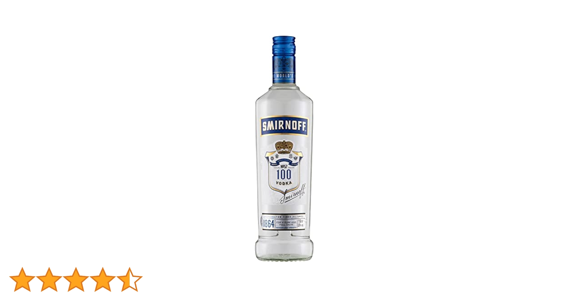 最後の値下　スミノフ（SMIRNOFF）　ブルー50度　750ml　12本セット Amazon.co.jp: SMIRNOFF VODKA(スミノフウォッカ) ウオッカ750ml